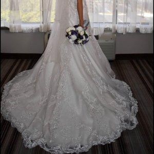 Wedding Dress - Style: Monticella - Size: 2